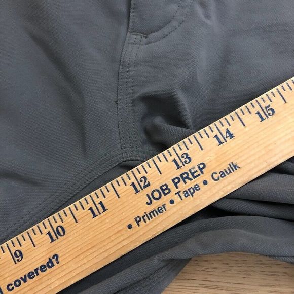 SWRVE Shorts Mens 34 Gray Transverse Shorts  11 In Inseam - Picture 2 of 6